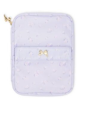 LoveShackFancy x Target Everblooming Rosettes Tech Organizer Whisper Blue